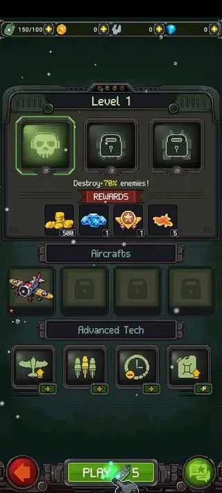 Screenhot of 1945 Mod Menu Apk