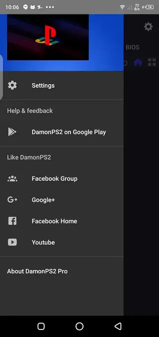 Screenshot of Aethersx2 Download