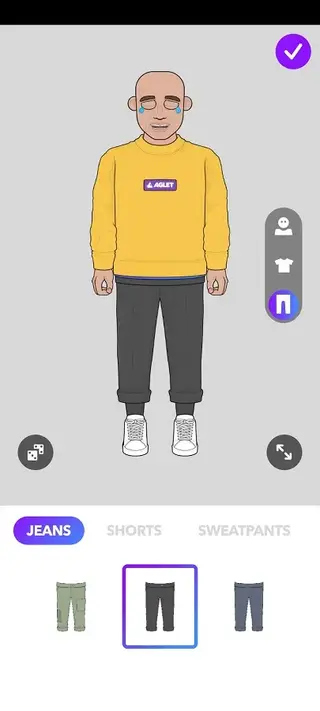 Screenshot of Aglet Game
