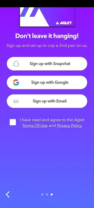 Screenshot of Aglet Download