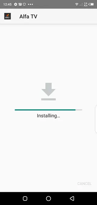 Screenshot of Alfa TV Pro Apk