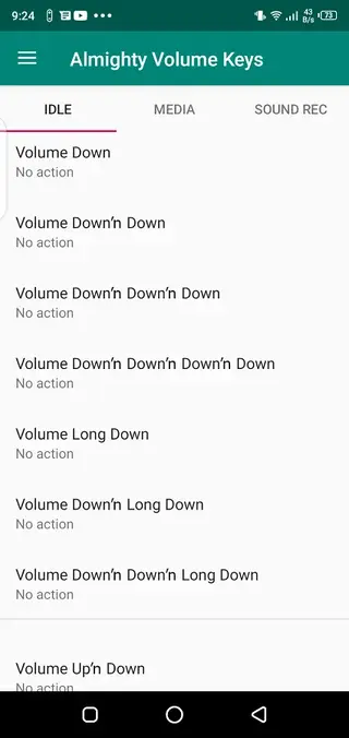 Screenshot of Almighty Volume Keys Download