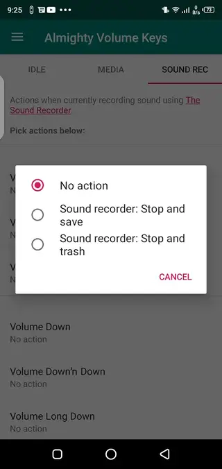 Screenshot of Almighty Volume Keys Android