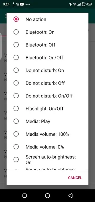 Screenshot of Almighty Volume Keys App