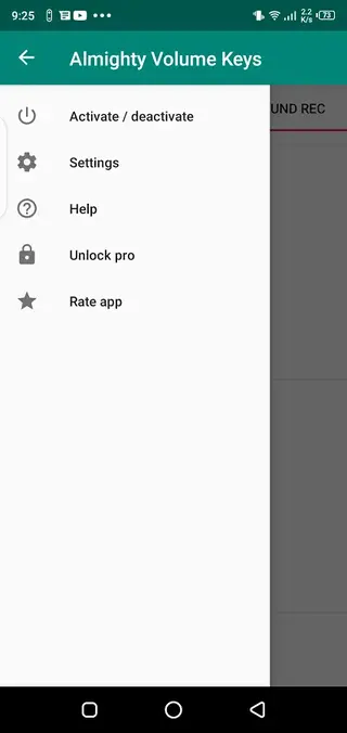 Screenshot of Almighty Volume Keys Apk