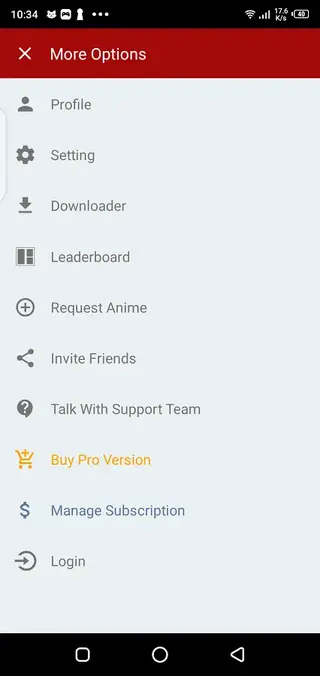 Screenshot of Anime Fanz Tube Download