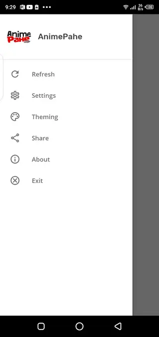 Screenhot of Animepahe Download