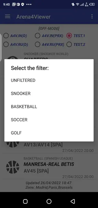 Screenshot of Arena4Viewer Apk