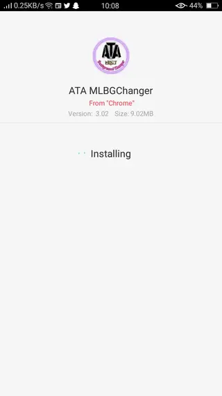 Screenshot of ATA MLBG Changer Apk Download