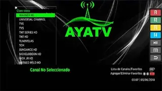 Screenshot of Aya TV Movie App