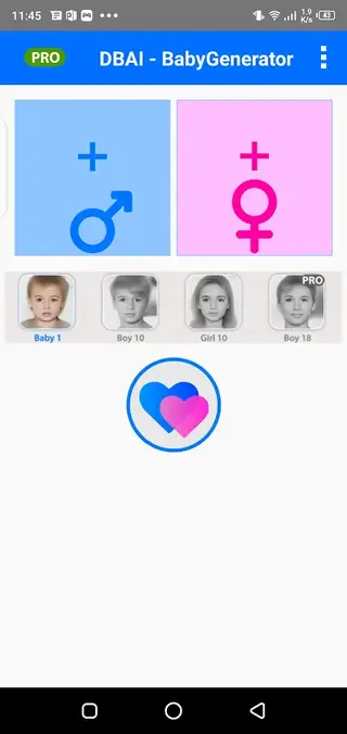 Screenshot of Baby Gen Download