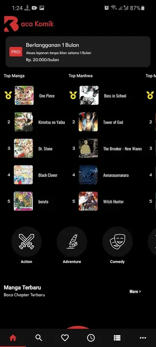 Screenshot of Baca Komik For Android