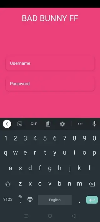 Screenhot of Bad Bunny FF Apk