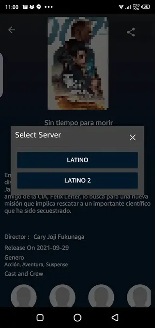 Screenshots of Batanga Movie App