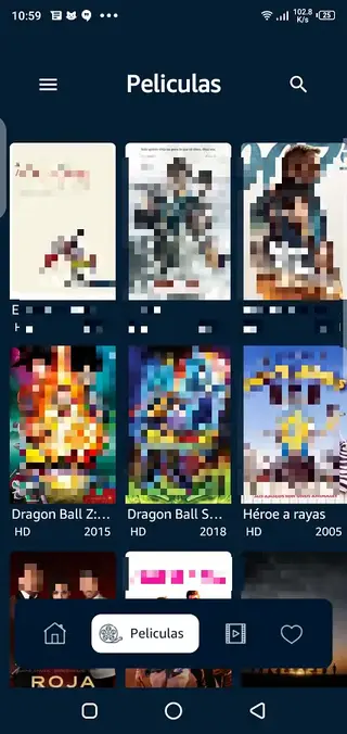 Screenshots of Batanga Android