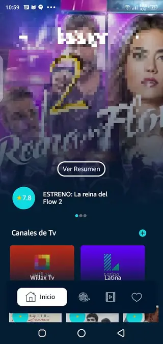 Screenshots of Batanga App