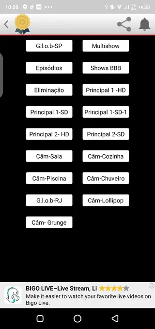 Screenshots of BBB 22 AO Vivo Apk