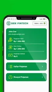 Screenshot of BBX Fintech Apk