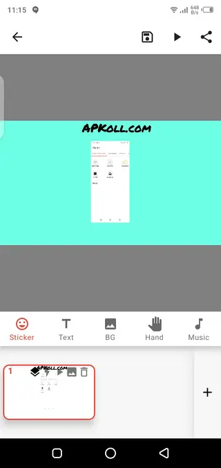 Screenshot of Benime App