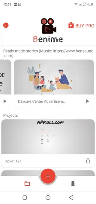 Screenshot of Benime Apk