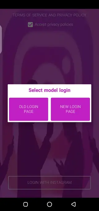 Screenshot of Bib Follower Android