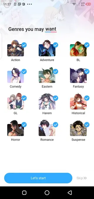 Screenshot of Bilibili Comics Download