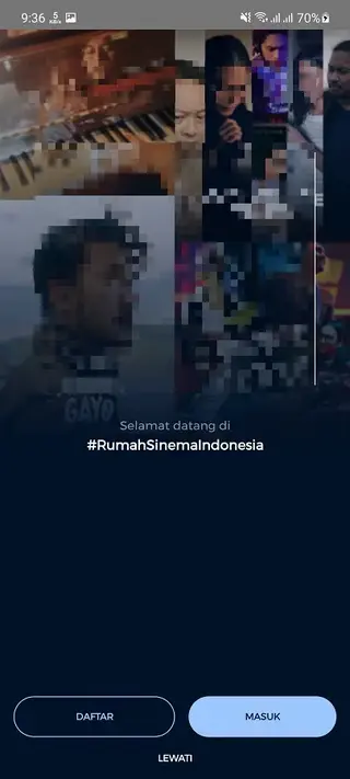 Screenshot of BIOSKOP Online Android