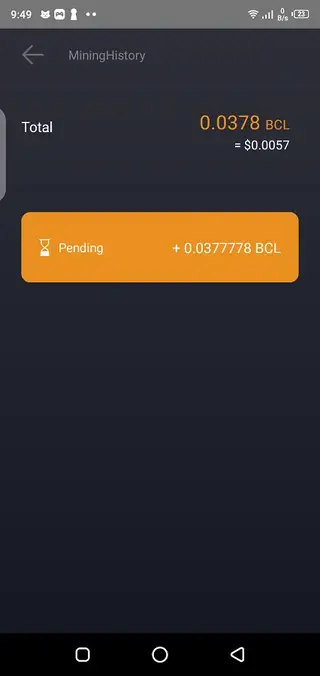 Screenshot of BitcoinLegend Download
