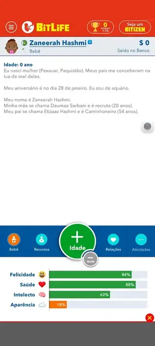 Screenshot of BitLife Br Android