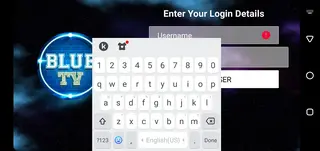 Screenshot of Blue TV Apk