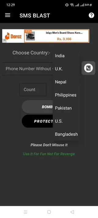 Screenhot of Alkaicer BOMBitUP Apk
