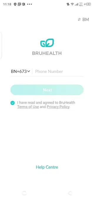 Screenshot of Bruhealth 3.0 Android