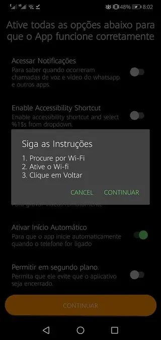 Screenshot of Bruno Espiao Android