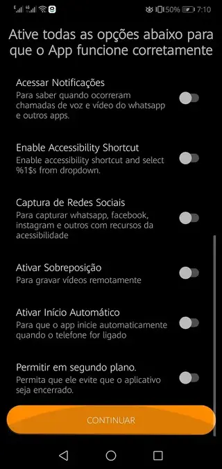 Screenshot of Bruno Espiao Download