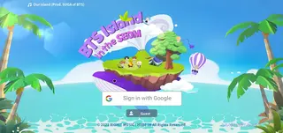 Screenhot of BTS Island Android