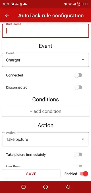 Screenshot of Cerberus Android