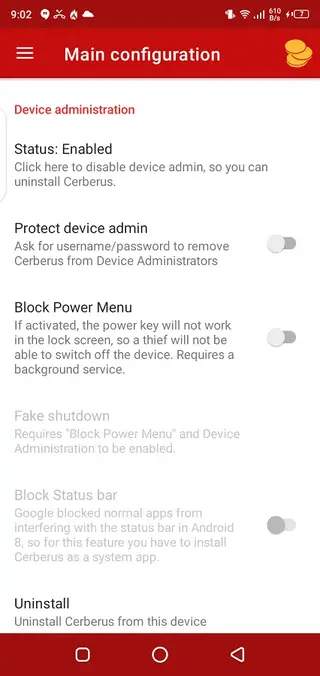 Screenshot of Cerberus Download