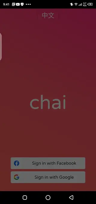 Screenshot of Chai Chat
