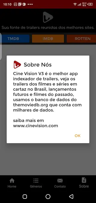 Screenshot of Cine Vision V4 Apk Movie App