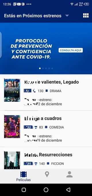 Screenshot of Cinepolis Download