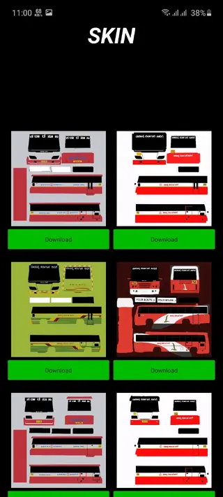 Screenshot of CJ PROJECT Skins