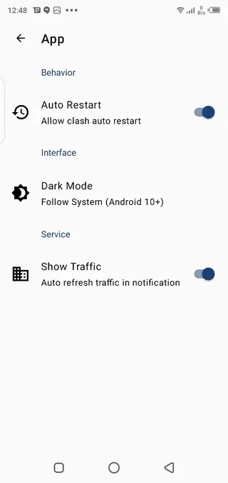 Screeenshot of Clash For Android App