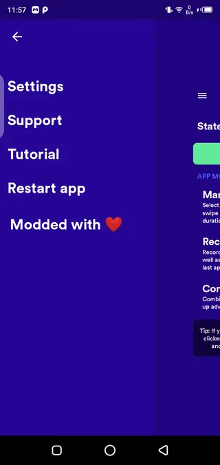 Screenshot of Clickmate App