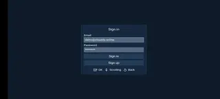 Screenhot of Clouddy Android