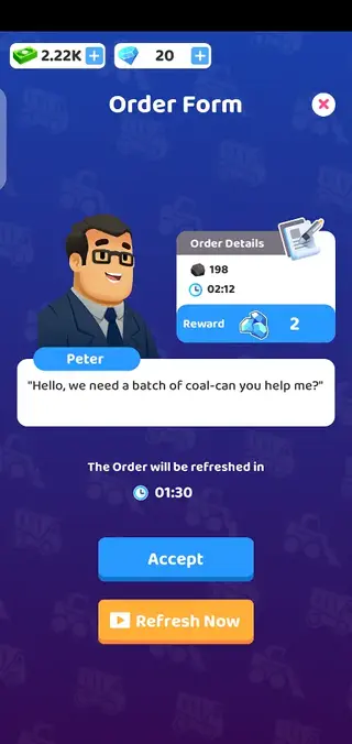 Screenshot of Coal Mining Inc Apk