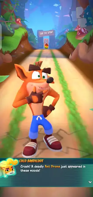 Screenshot of Crash Bandicoot Mod Menu Android