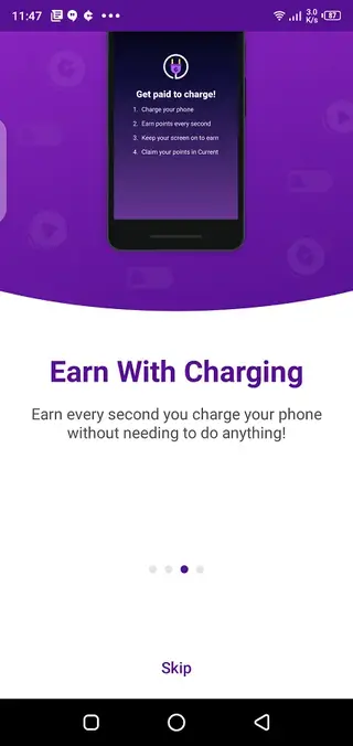 Screenshot of Current App Legit