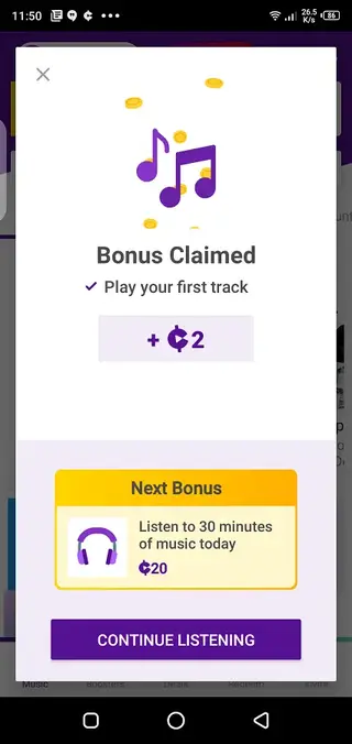Screenshot of Current Apk