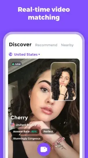 Screenshot of Cuteu App