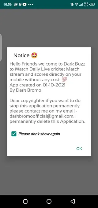 Screenshot of Dark Buzz Download
